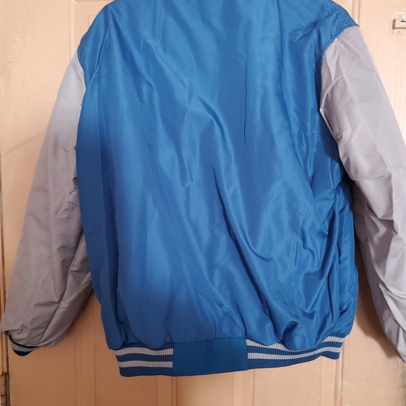 DODGERS LEATHER AND WOOL REVERSIBLE JACKET - Picture 10 of 16